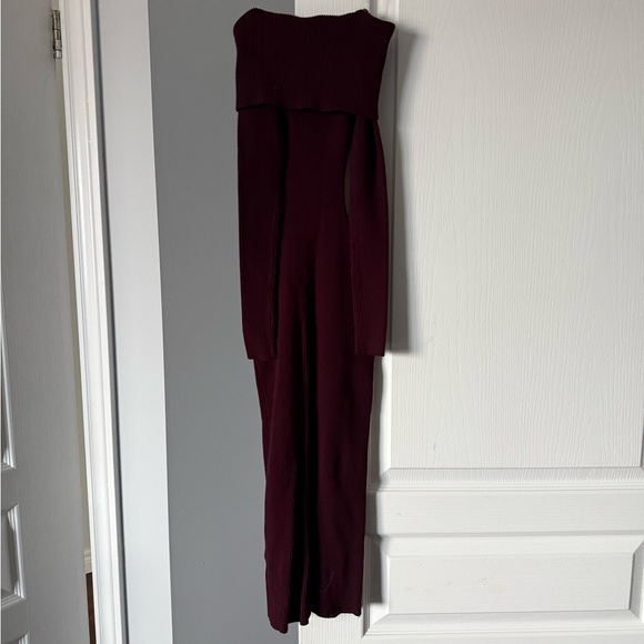 off the shoulder midi dress - Picture 3 of 3